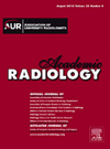 ACADEMIC RADIOLOGY雜志封面